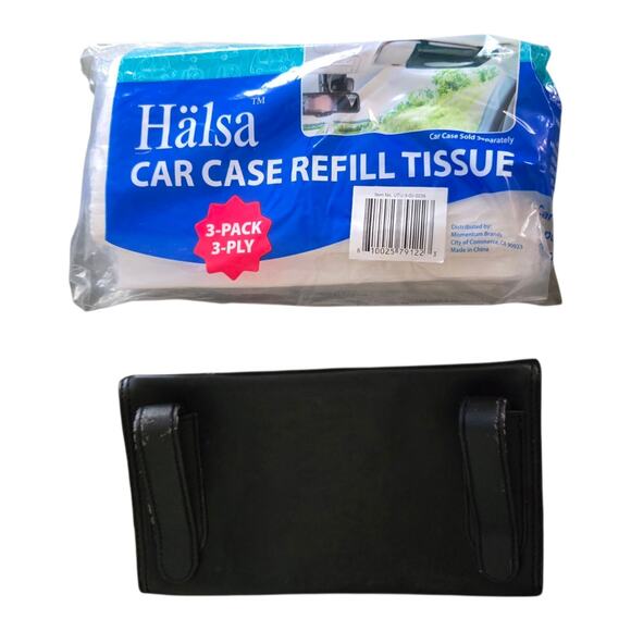 TEMPO Car Case Sunvisor Tissue Holder with 2 Refills - Picture 2 of 4